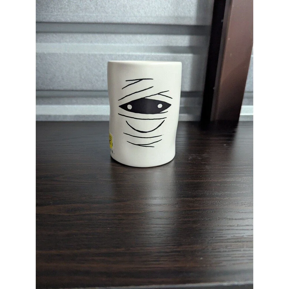 Rae Dunn Dual Sided Mummy Knows Best Caramel Popcorn Scent Candle -‎ 13.2 oz